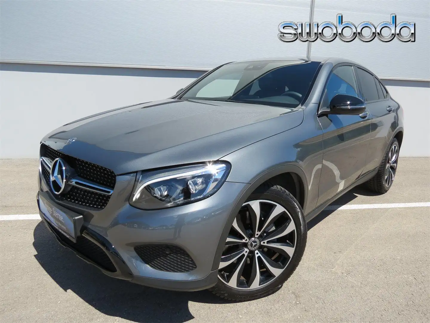 Mercedes-Benz GLC 220 d 4M Coupe Totwinkl. Navi Kamera LED Grau - 1