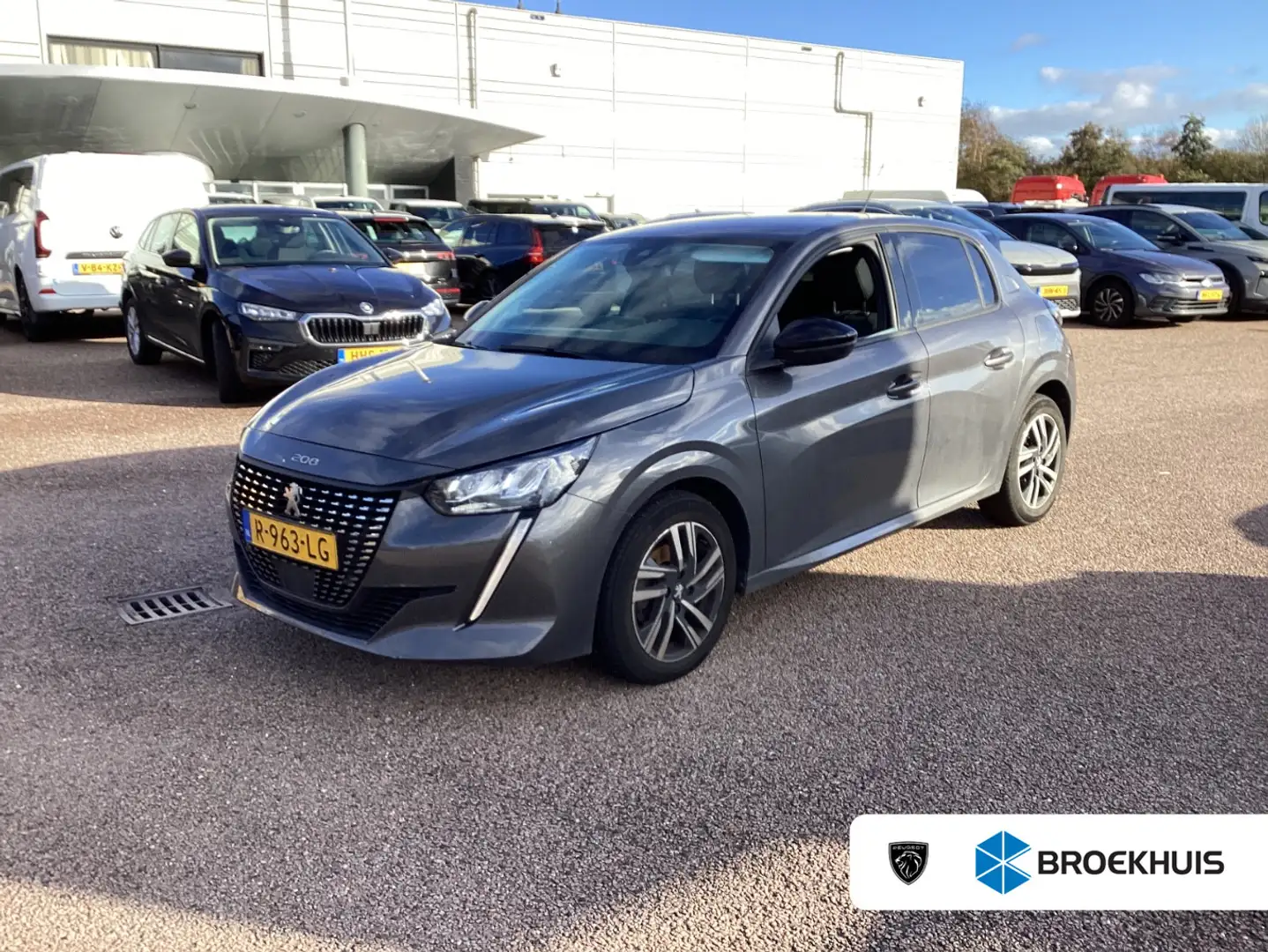 Peugeot 208 1.2 Turbo 100-PK EAT8 Allure Pack AUTOMAAT | ADAPT Gris - 1