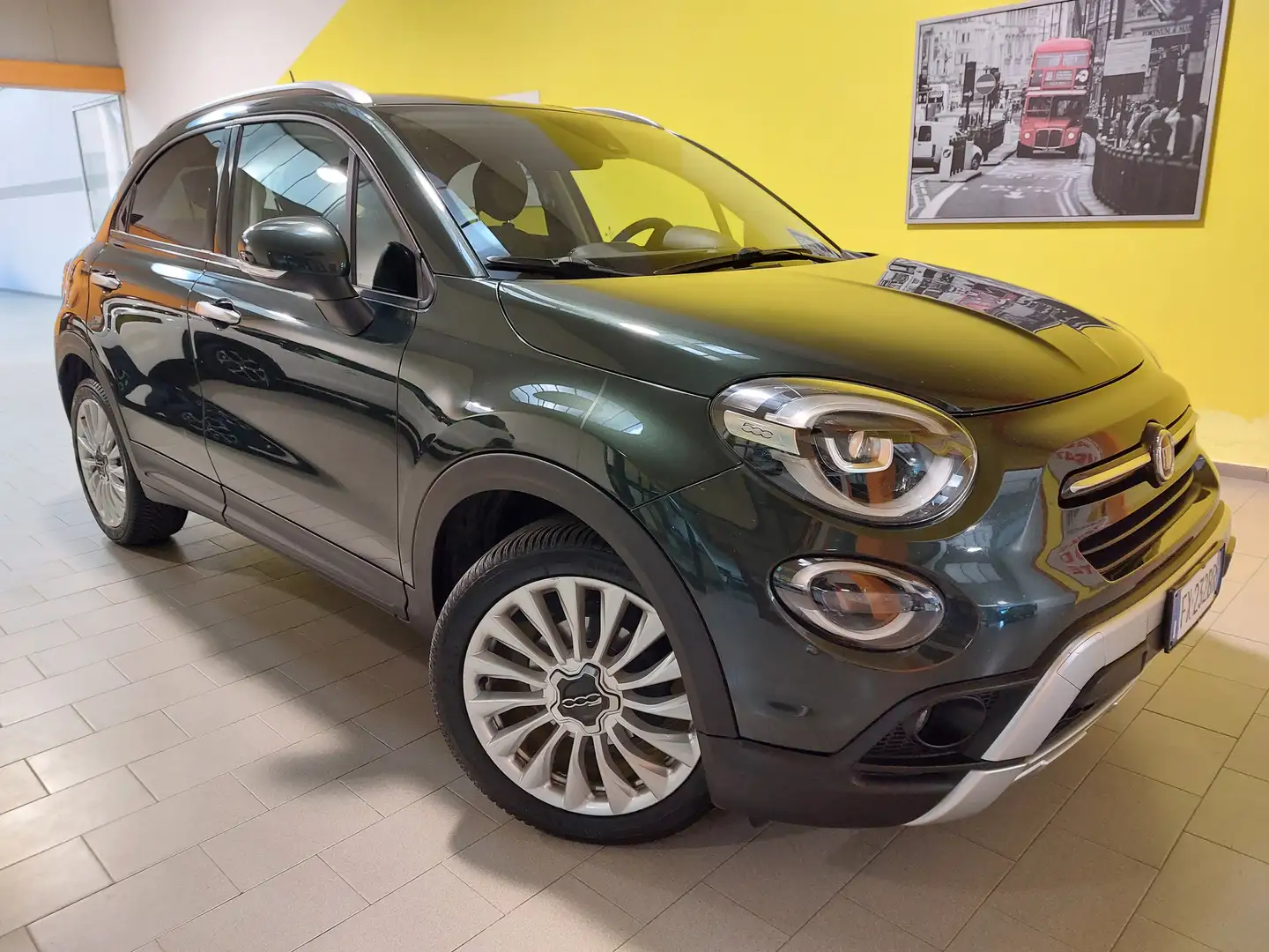 Fiat 500X 500X 1.0 T3 CROSS 1PROPRIETARIO CERCHI18"-NAVI Verde - 1