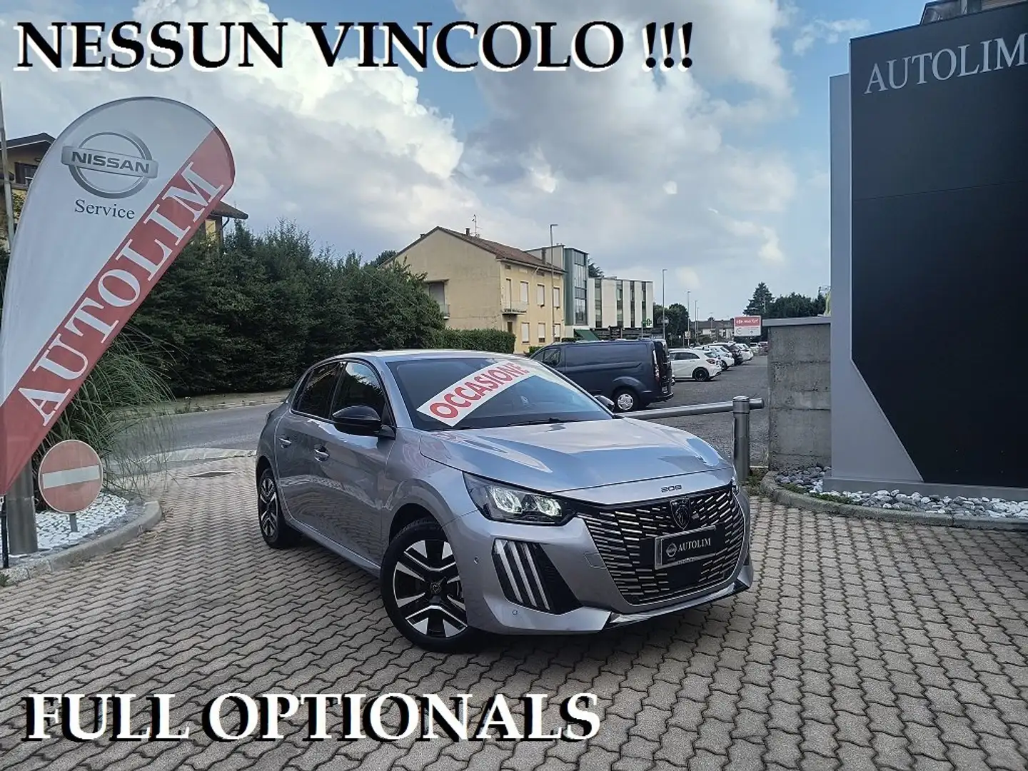 Peugeot 208 1.2 100cv Allure + Vision+Navi+Drive Assit+Keyless Grijs - 1