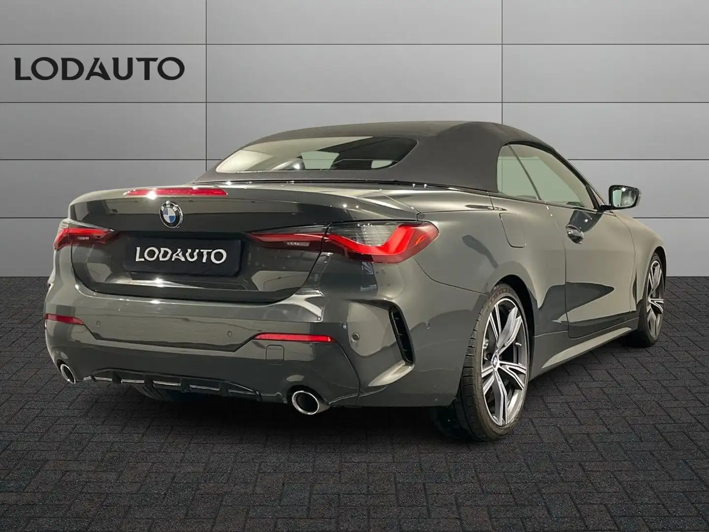 BMW 420 420d 48V Cabrio Sport Grigio - 2