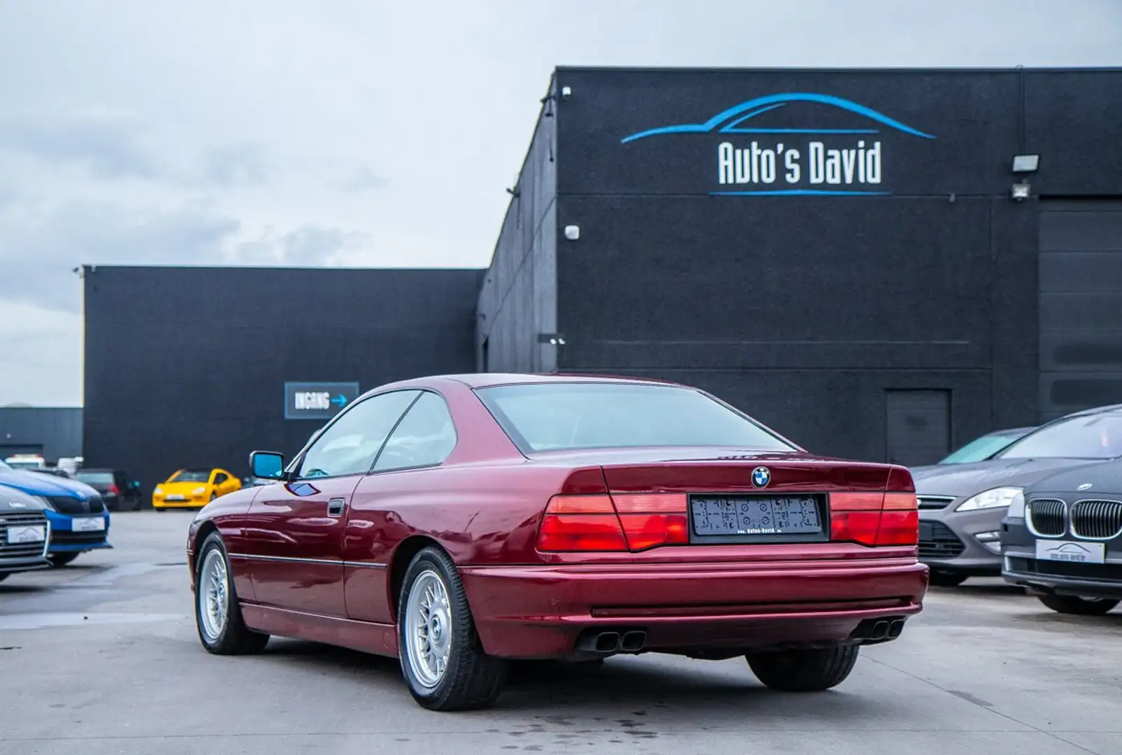 BMW 850 i 5.0 V12 Coupé E31 / OLDTIMER*HISTORIEK*AIRCO Roşu - 2