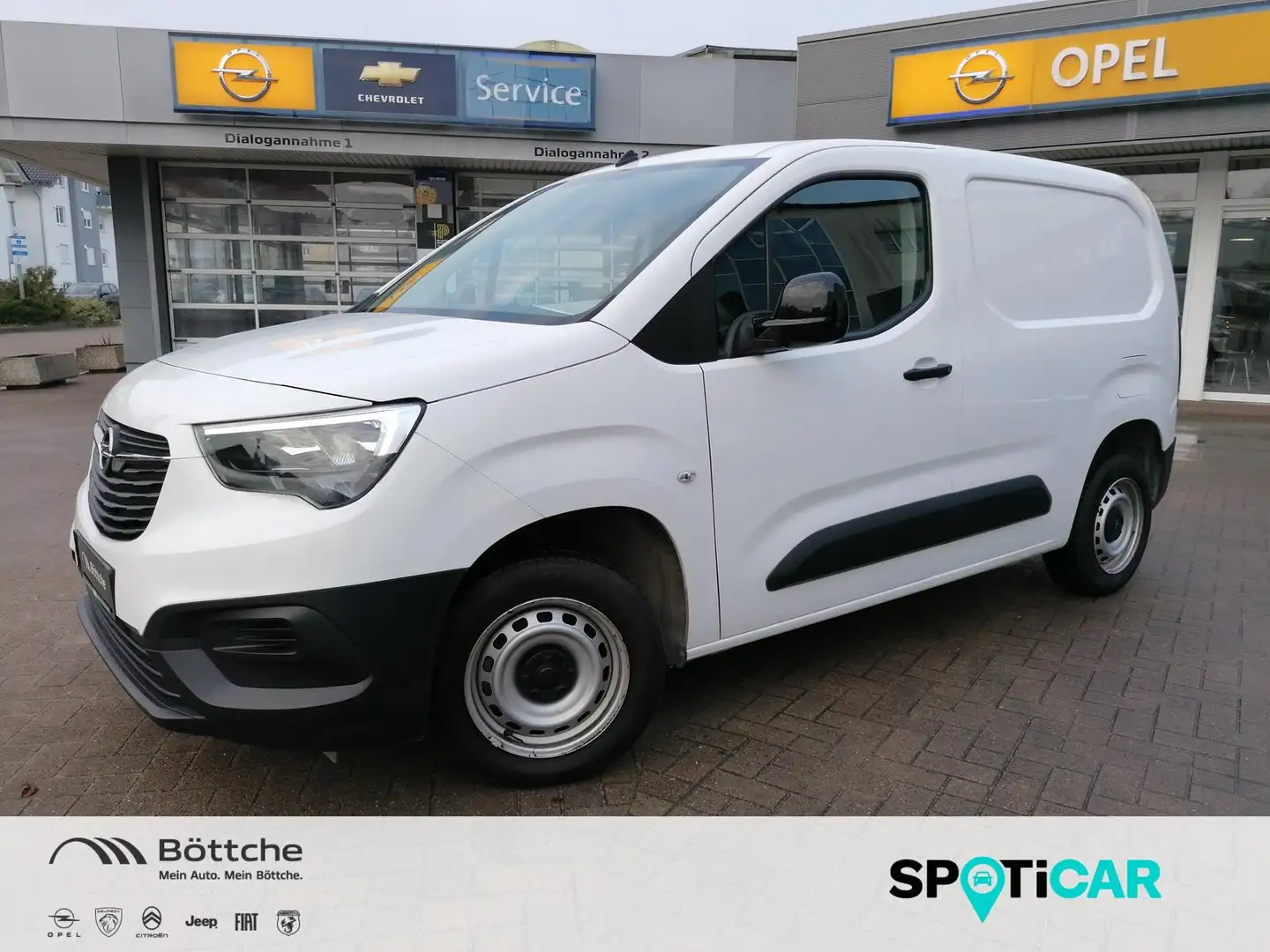 Opel Combo Cargo 1.2 Edition Allw/PDC/Klima/Bluetooth Blanc - 1