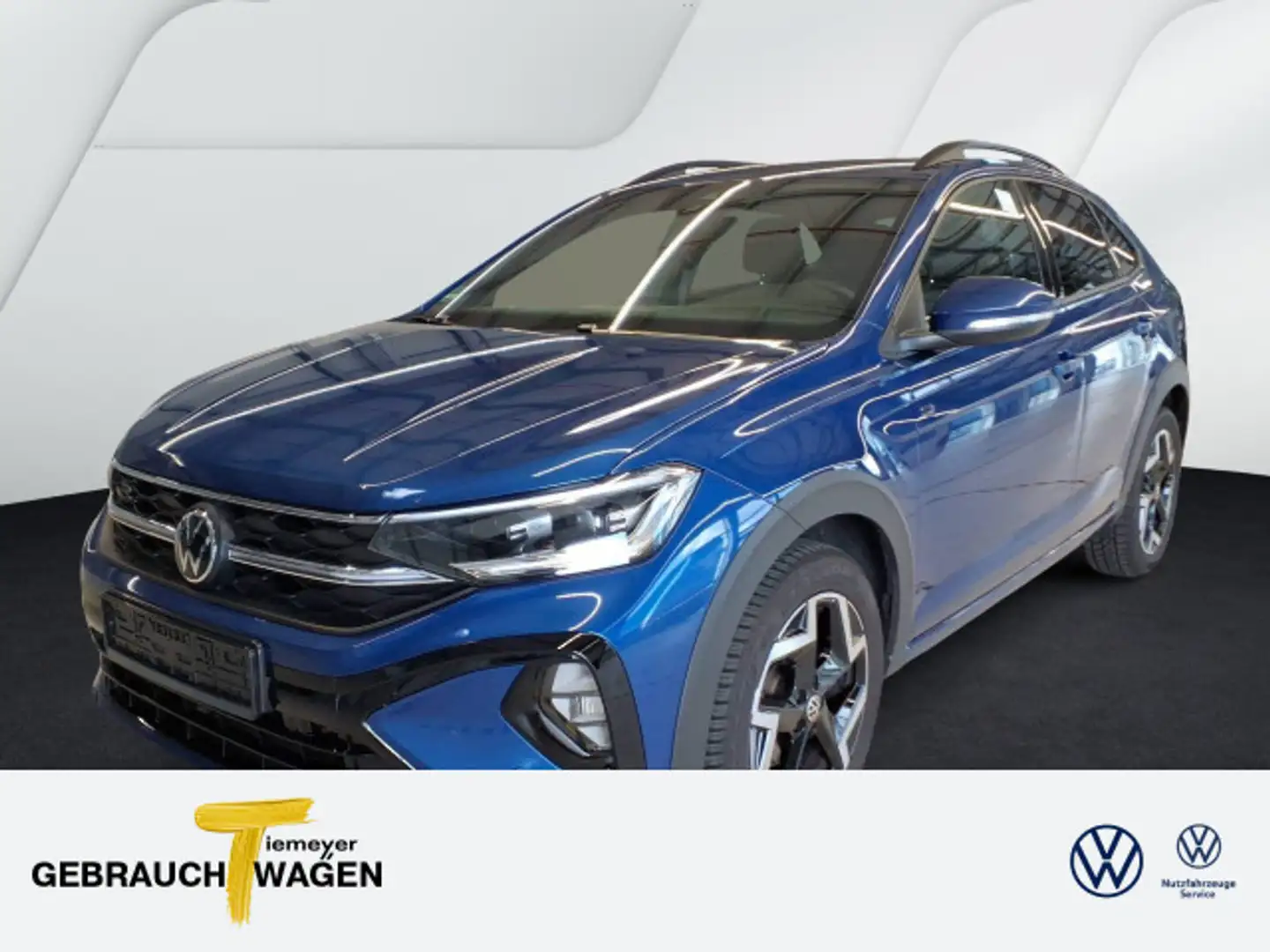 Volkswagen Taigo 1.5 TSI DSG R-LINE LM17 NAVI AHK KAMERA AC Blau - 1