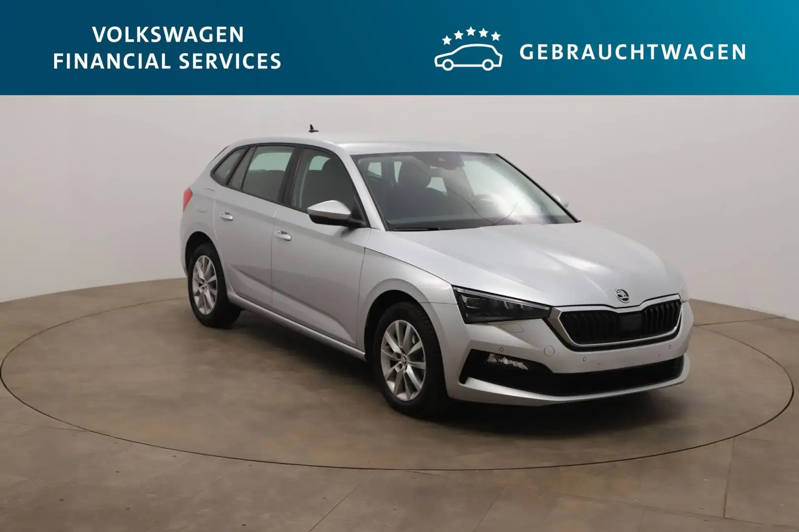 Skoda Scala Ambition 1.6 TDI AHK*PDC*Klima*SH Silber - 1