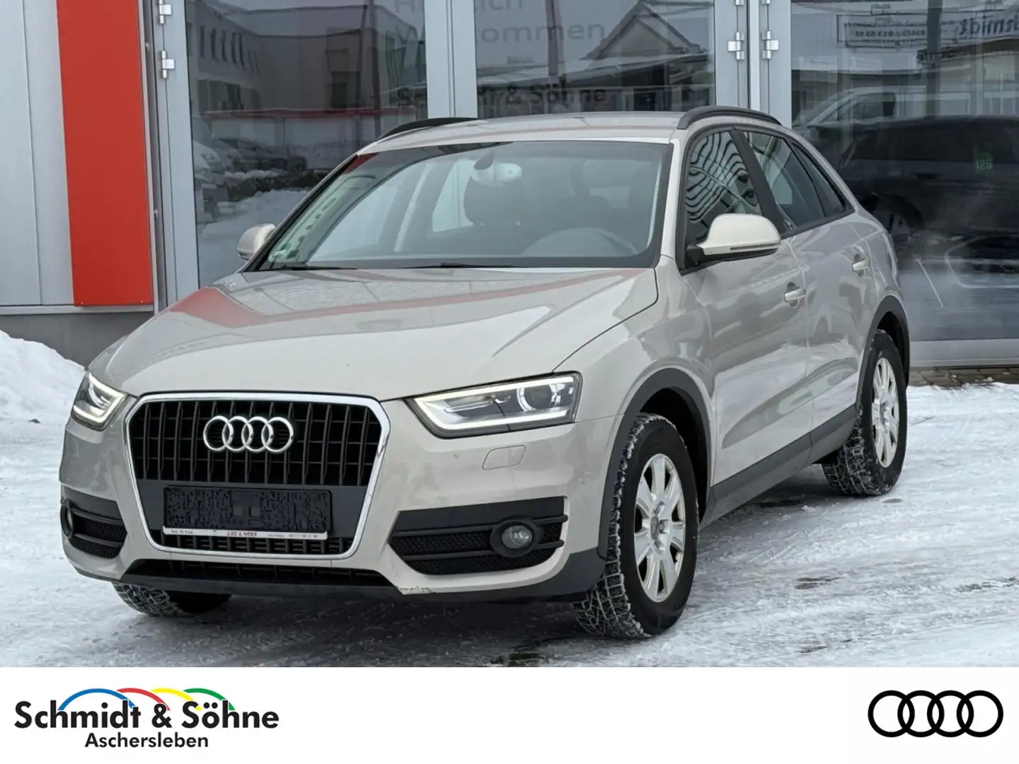 Audi Q3 2.0 TDI 6-Gang VERKAUF NUR AN HÄNDLER! Klima Beige - 1