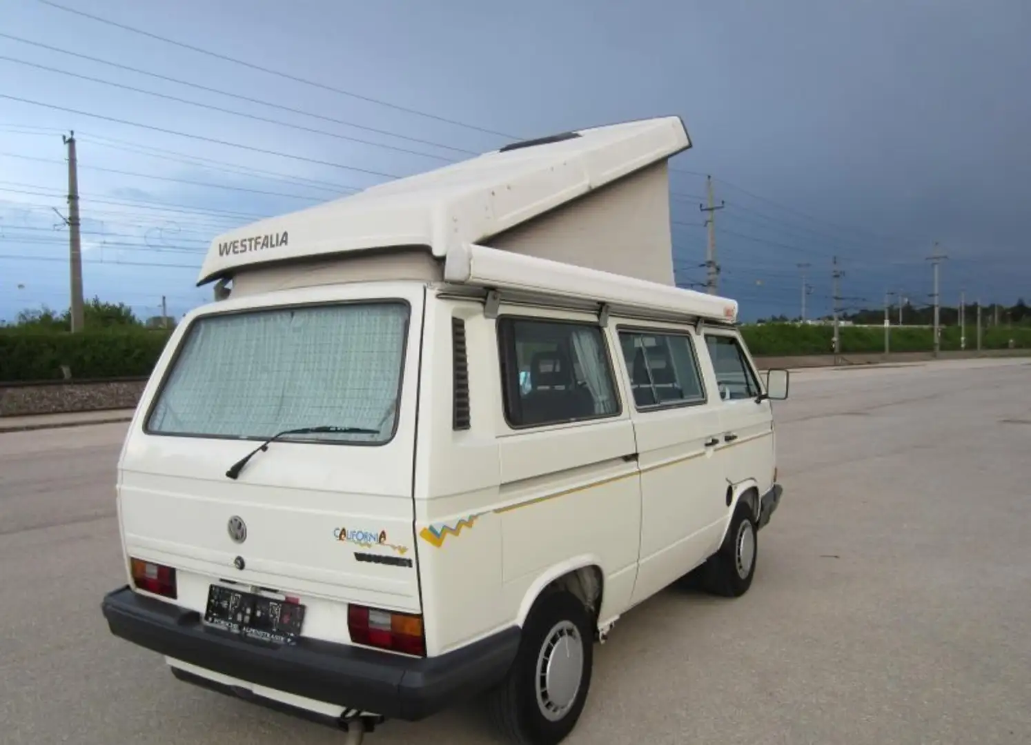 Volkswagen T3 California Weiß - 2