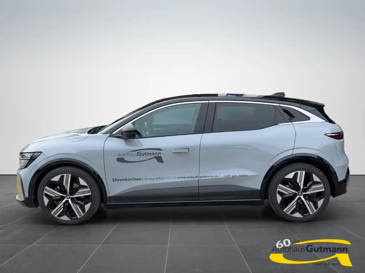 Renault Megane E-Tech Electric Iconic EV60 220HP H/K Sound digita Grau - 2