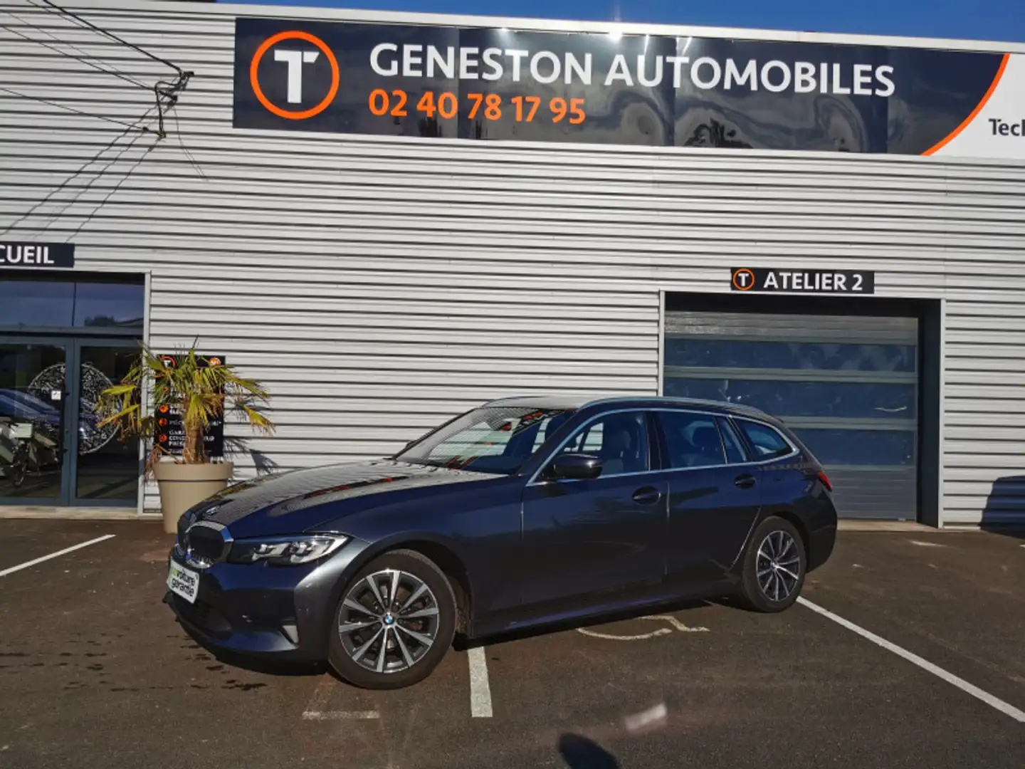 BMW 320 (G21) 320DA XDRIVE 190CH BUSINESS DESIGN Gris - 1