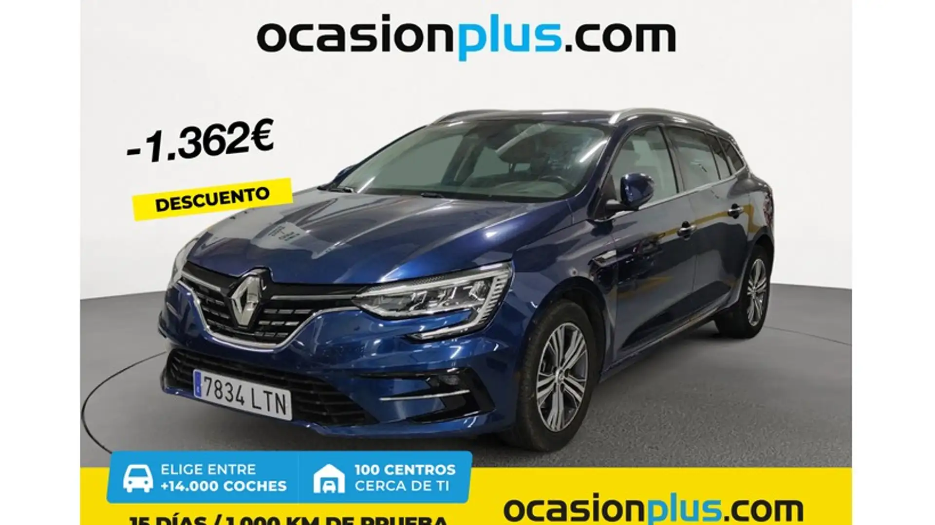 Renault Megane S.T. 1.3 TCe GPF Zen 103kW Bleu - 1