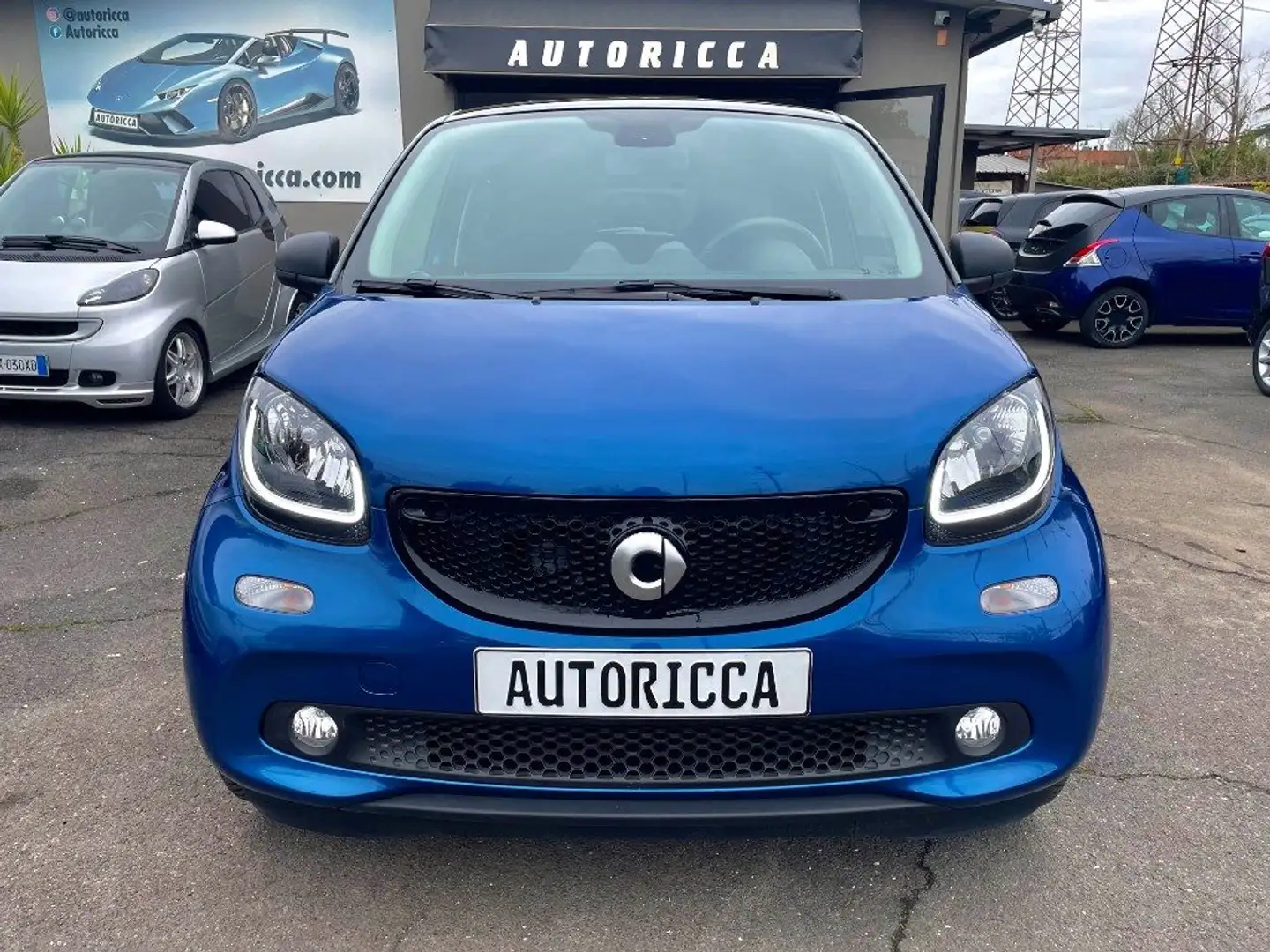 smart forFour 1.0 70CV Passion STRAFULL OPTIONAL*OK NEOPATENTATI Bleu - 2