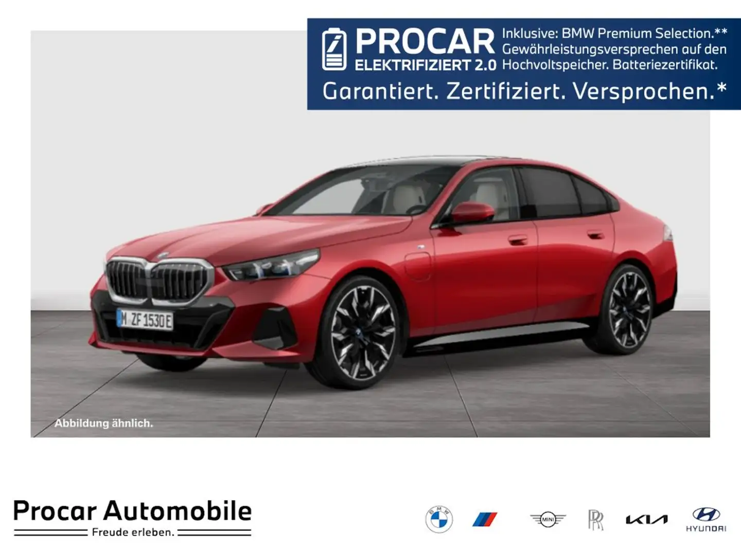 BMW 550 e xDrive MSport Pano DA Prof. PA Prof. Bowers & Wi Rouge - 1