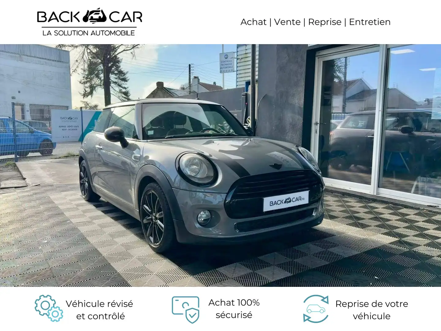 MINI Cooper Cooper 136 ch Grau - 1