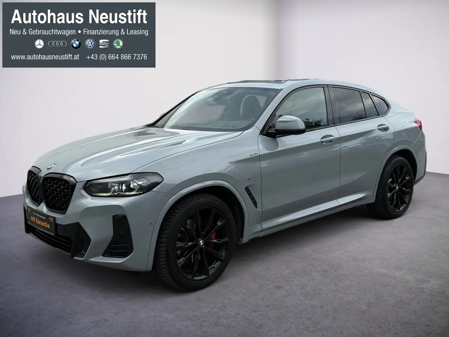 BMW X4 xDrive 20 d M Sport *1. Besitz* VOLL* Grau - 1