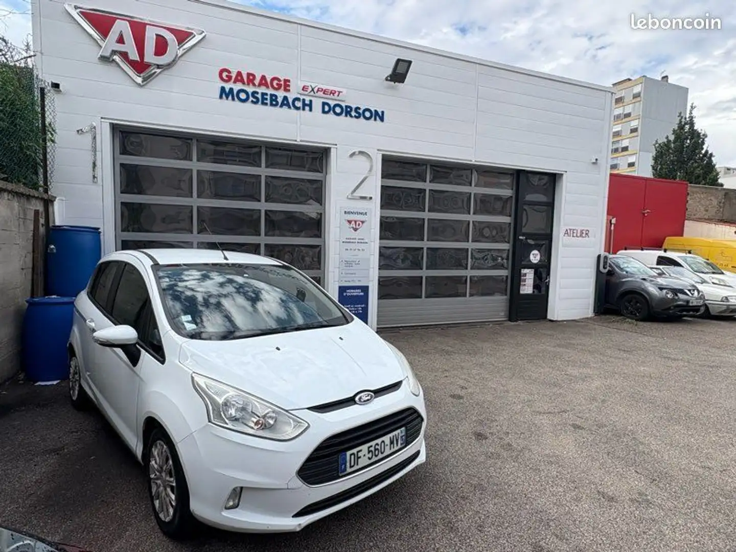Ford B-Max BMax 1.5 TDCi 75 cv business Blanc - 1
