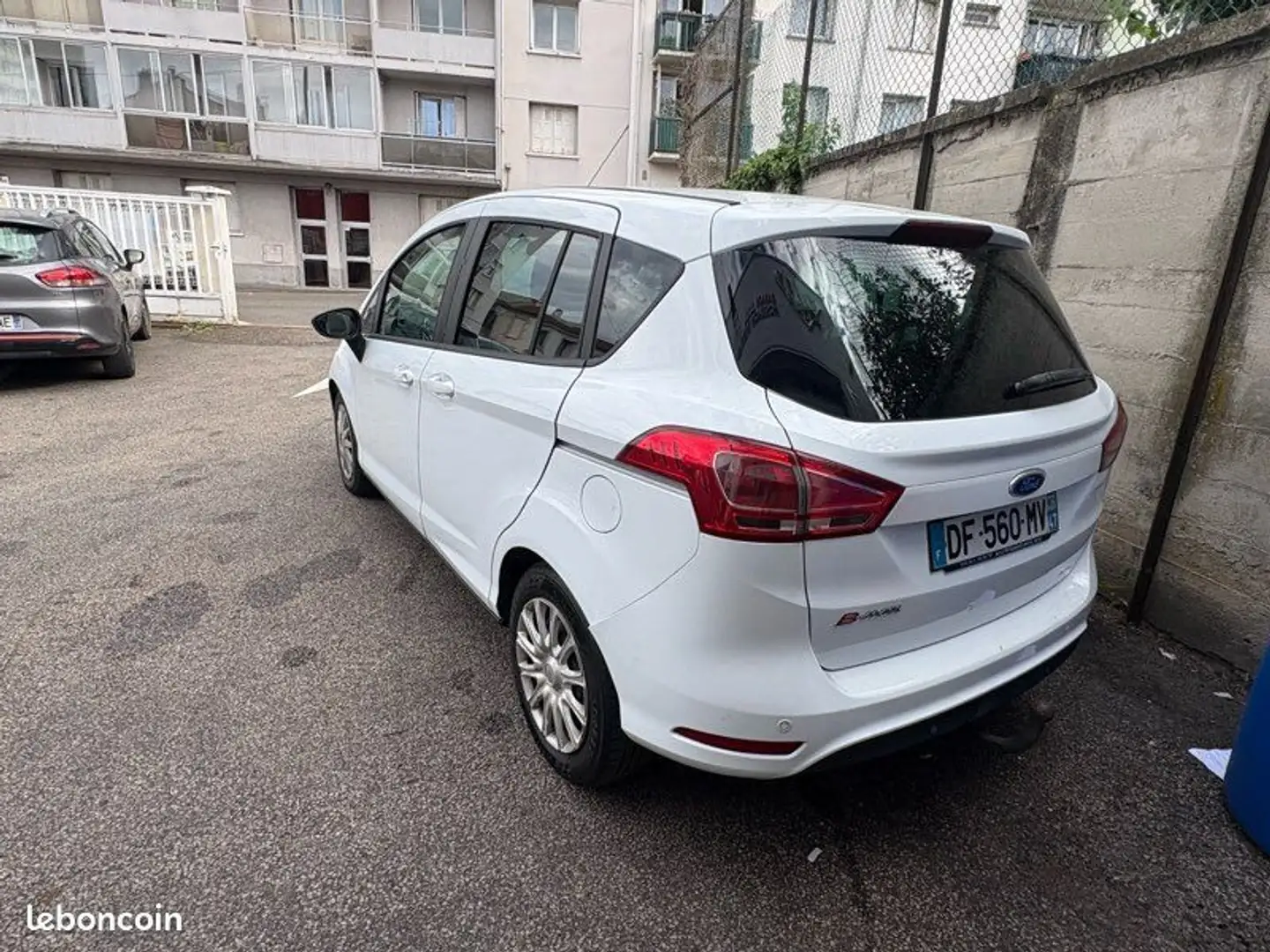 Ford B-Max BMax 1.5 TDCi 75 cv business Blanc - 2