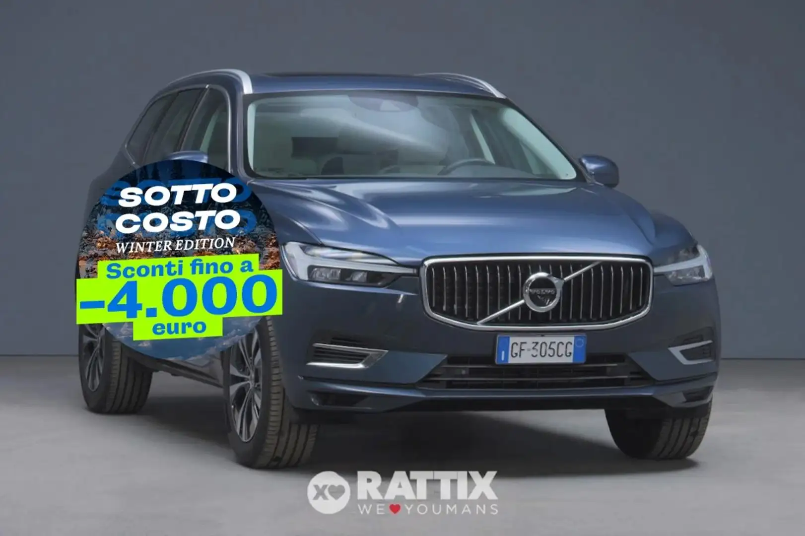 Volvo XC60 2.0 T6 Phev Inscription Expression AWD Auto + tett Bleu - 1