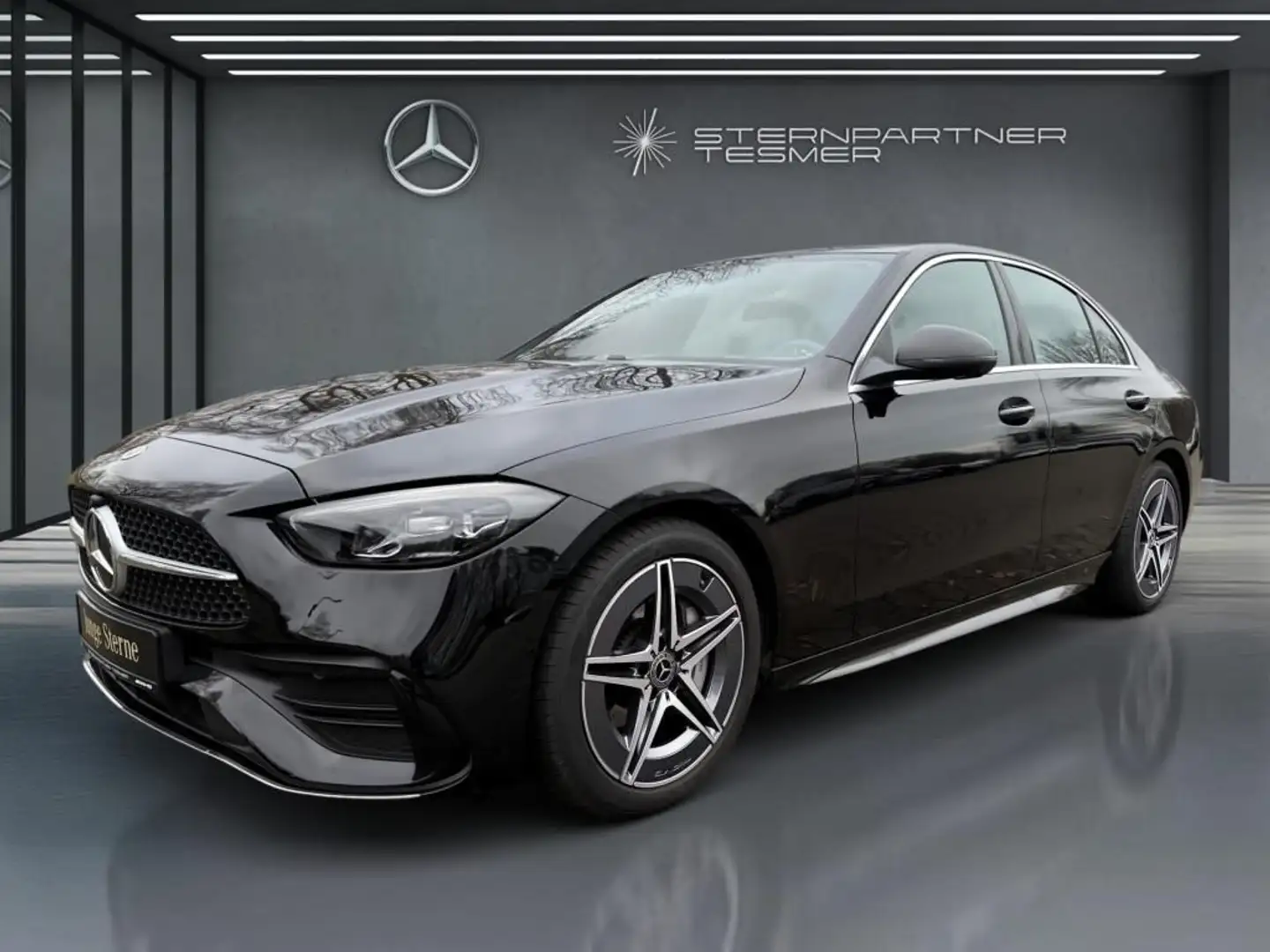 Mercedes-Benz C 180 AMG+CARPLAY+360°+AMBIENTE+MBUX Noir - 2