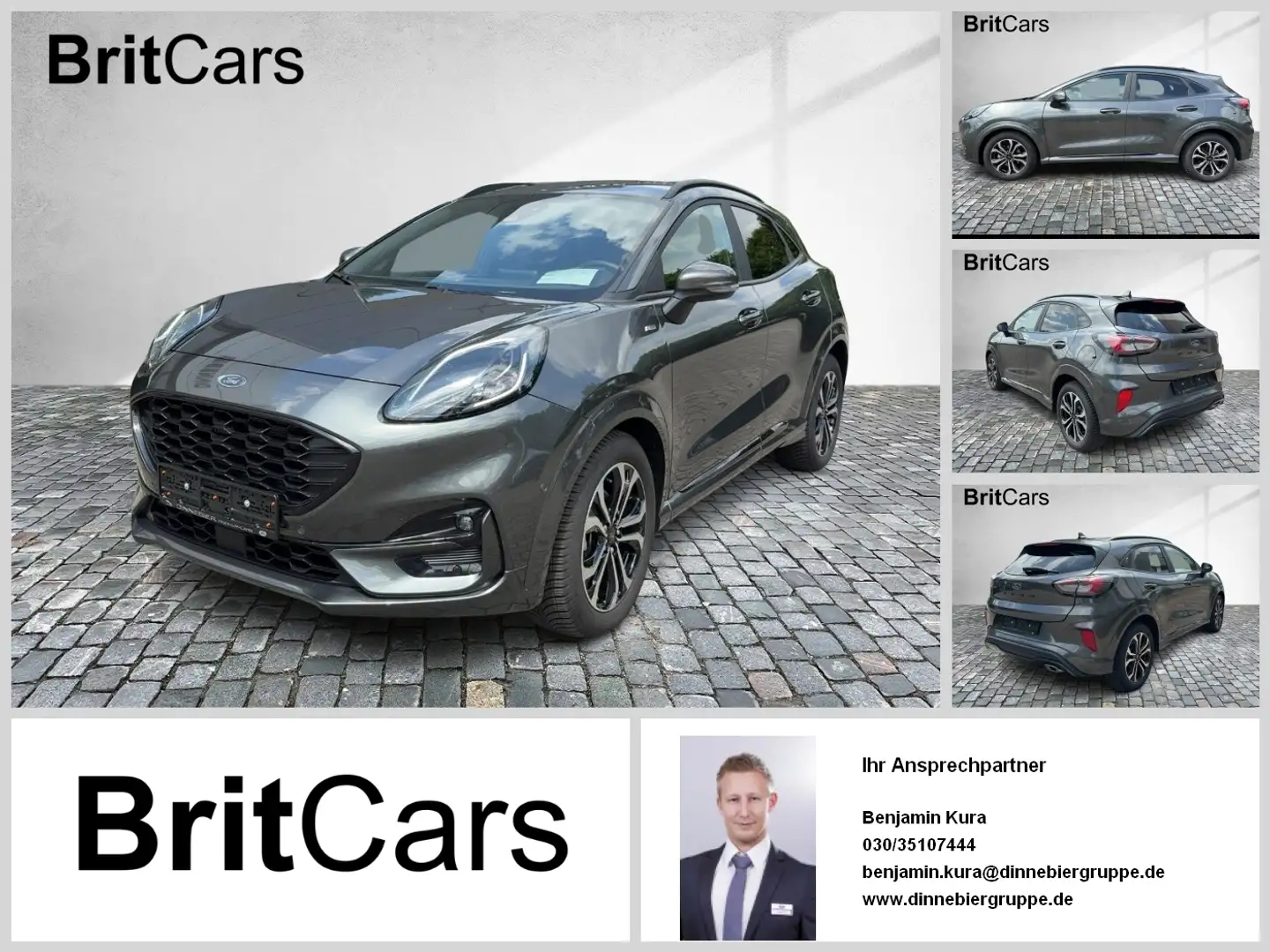 Ford Puma ST-Line X LED+Navi+Kamera+Winterpaket Grau - 1