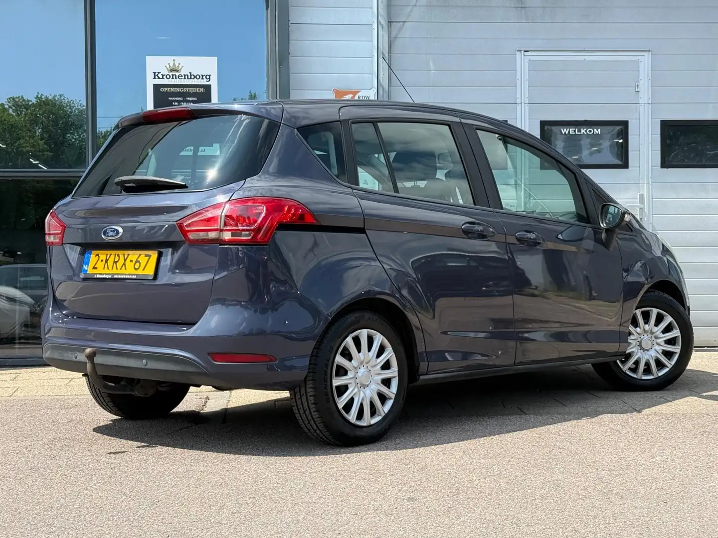Ford B-Max 1.0 EcoBoost Trend, NAP, APK, CRUISECR Grijs - 2