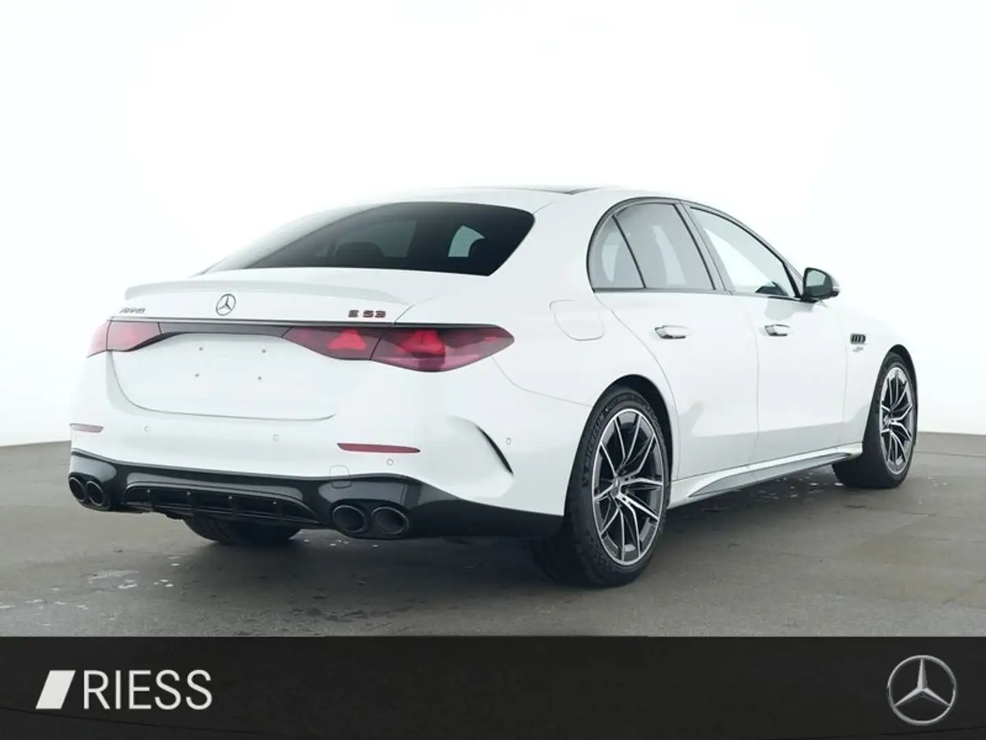 Mercedes-Benz E 53 AMG Hybrid 4MATIC+ Limousine 360 AUT Kam. Weiß - 2