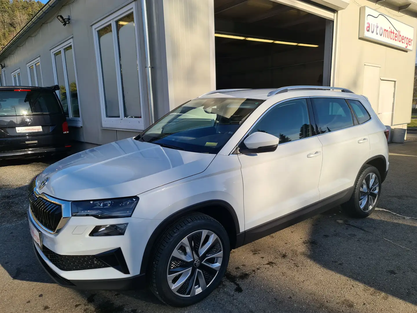 Skoda Karoq Style 1,0 TSI  "Anhängerkupplung, LED-Matrix" Blanc - 1