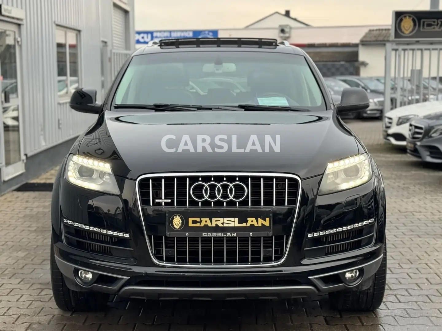 Audi Q7 3.0 TDI QUATTRO "2.HAND+LED+PANO+AHK+STNDHZG" Noir - 2