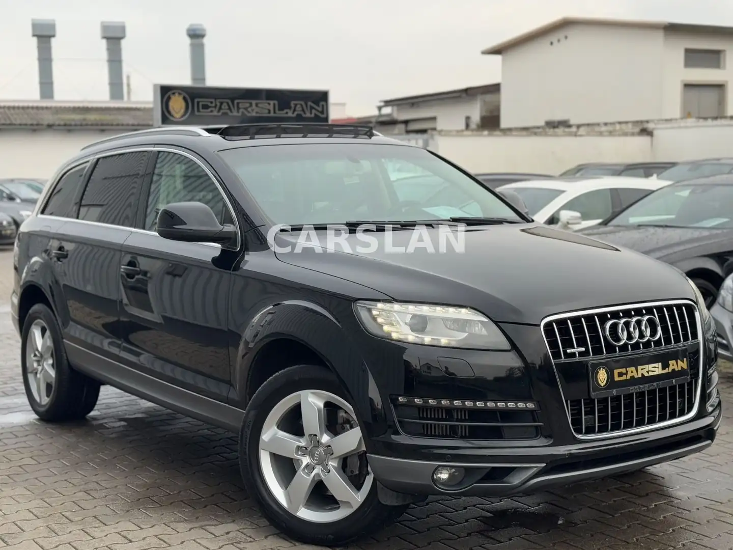 Audi Q7 3.0 TDI QUATTRO "2.HAND+LED+PANO+AHK+STNDHZG" Noir - 1