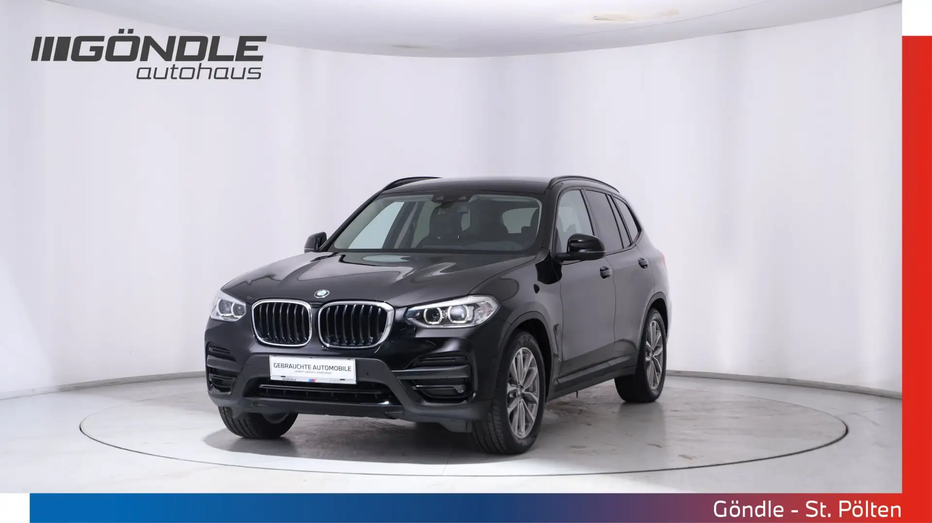 BMW X3 xDrive20d Schwarz - 1