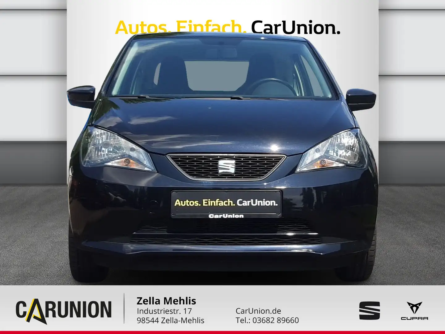 SEAT Mii 1.0l I-TECH*Radio CD*ALU*KLIMA* Nero - 2