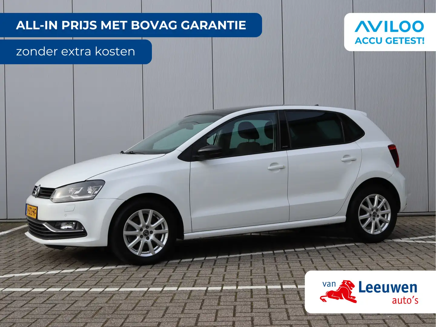 Volkswagen Polo 1.2 TSI Highline | Navigatie | LED | Stoelverwarmi Weiß - 1