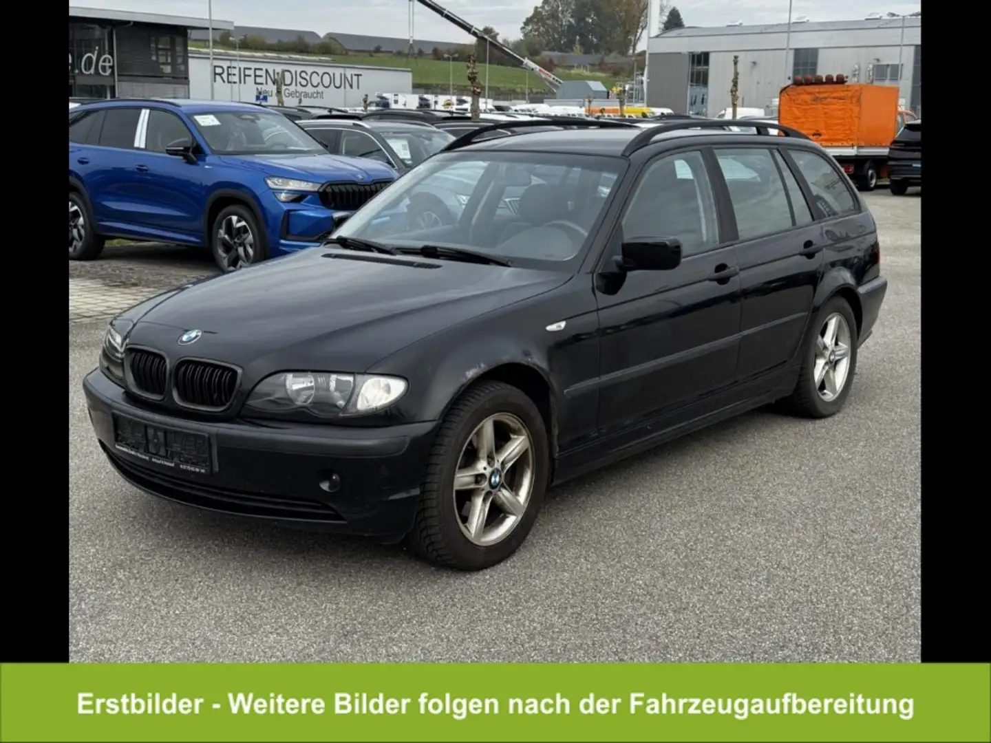 BMW 316 i Touring*AHK PDC Klimaaut Bluetoo DAB Alu Schwarz - 1
