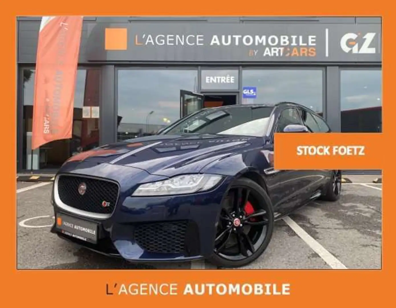 Jaguar XF SB V6 3.0 D - 300 ch BVA _ Gar Bleu - 1