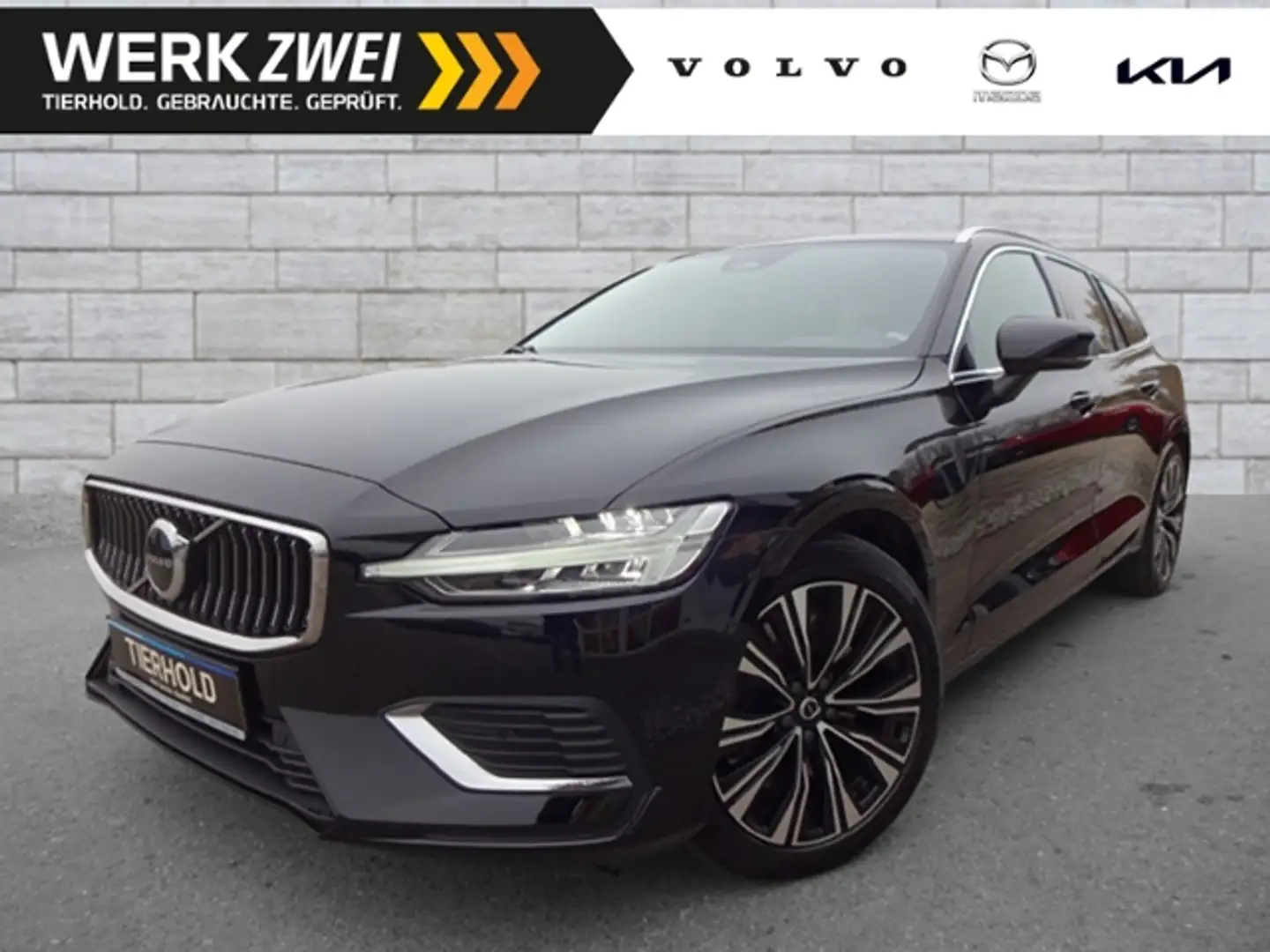 Volvo V60 T6 Plus Bright Plug-In AWD AHK ACC Google Schwarz - 1