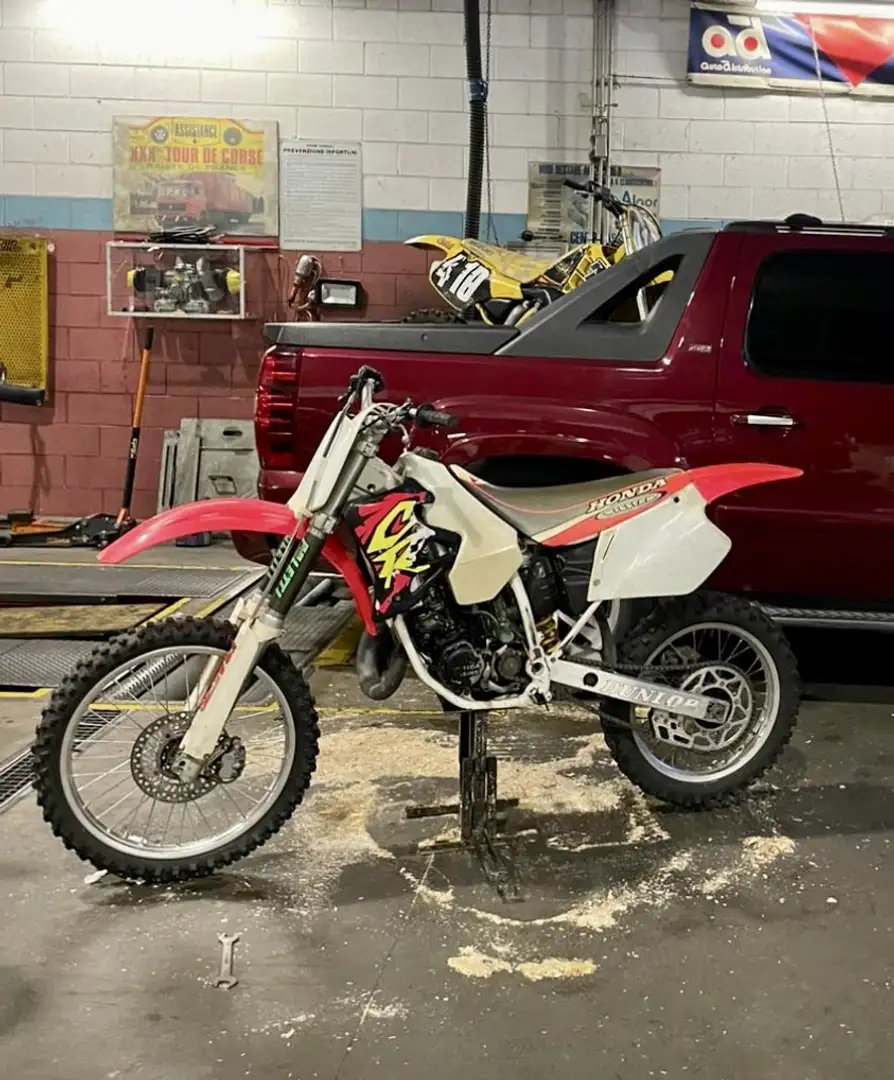 Honda CR 125 williams Rosso - 1