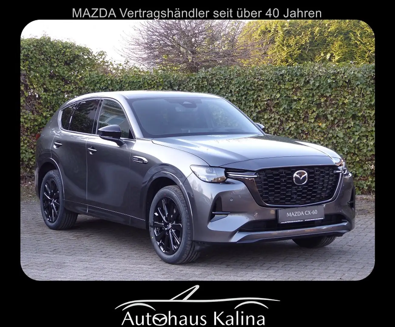 Mazda CX-60 2025 MODELL 3.3L e-SKYACTIV D 254ps HOMURA PLUS Grau - 1