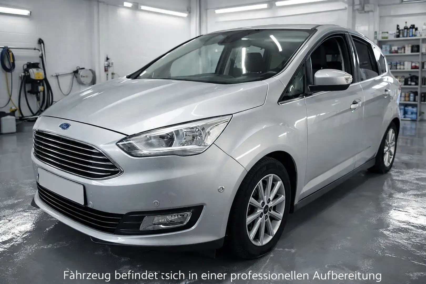 Ford C-Max Titanium*47.378KM*SCHECKHEFT*RFK*PDC V+H Grau - 1