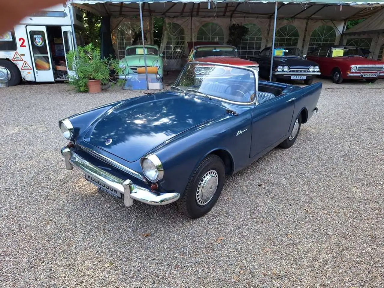 Sunbeam Alpine MKII LHD mit Hardtop Motor fest, foto 10