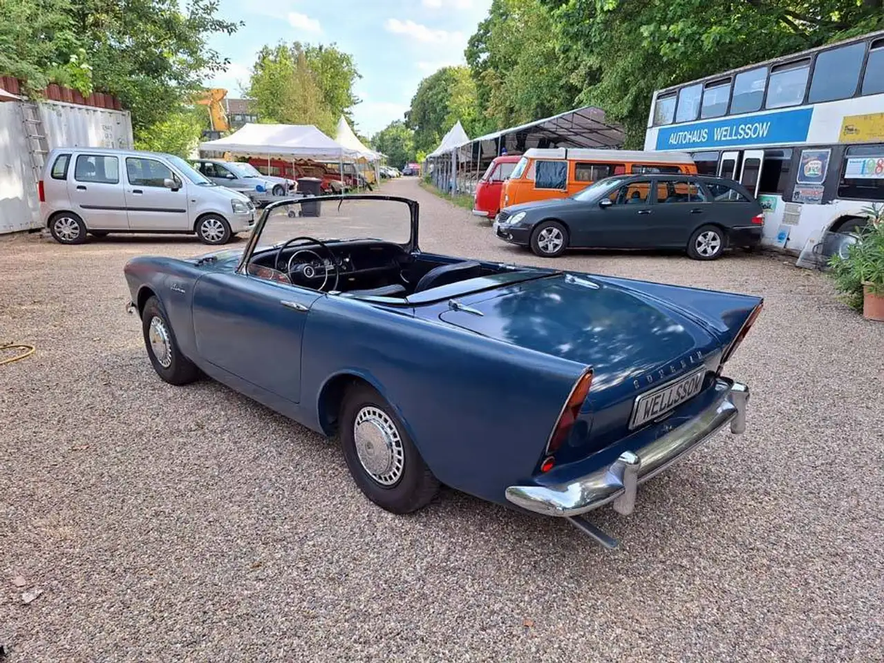 Sunbeam Alpine MKII LHD mit Hardtop Motor fest, foto 9