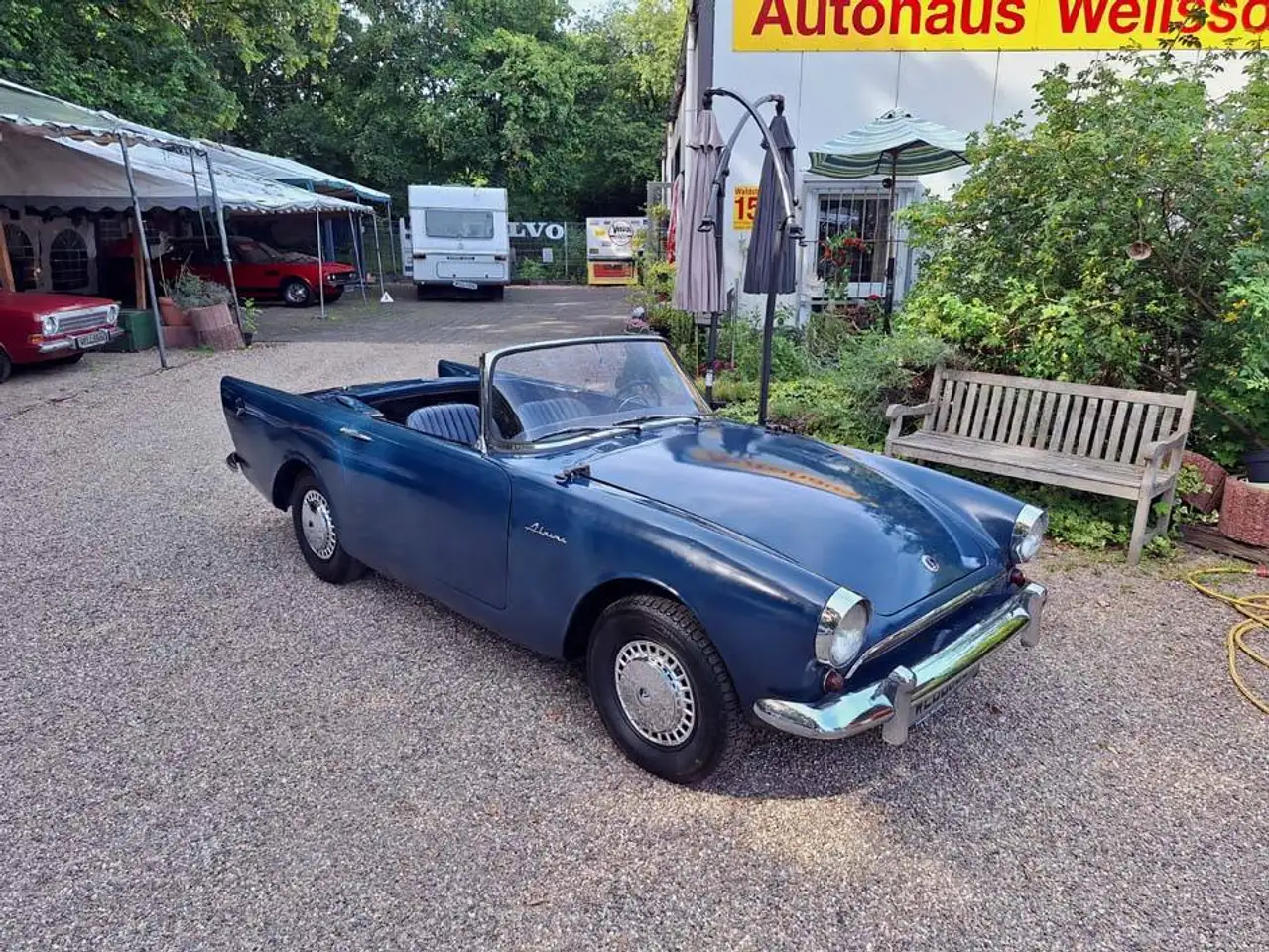 Sunbeam Alpine MKII LHD mit Hardtop Motor fest, foto 2