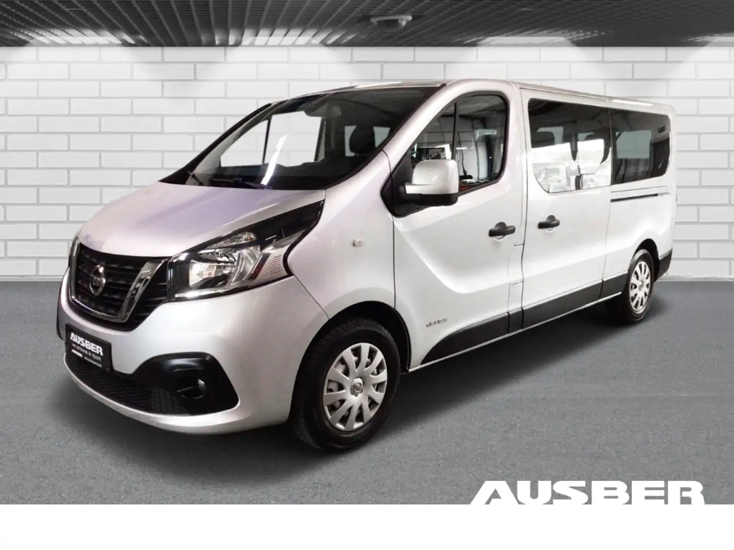 Nissan NV300 Kombi L2H1 9-Sitzer 2Schiebetüren Heckklappe 2,9t Grau - 2