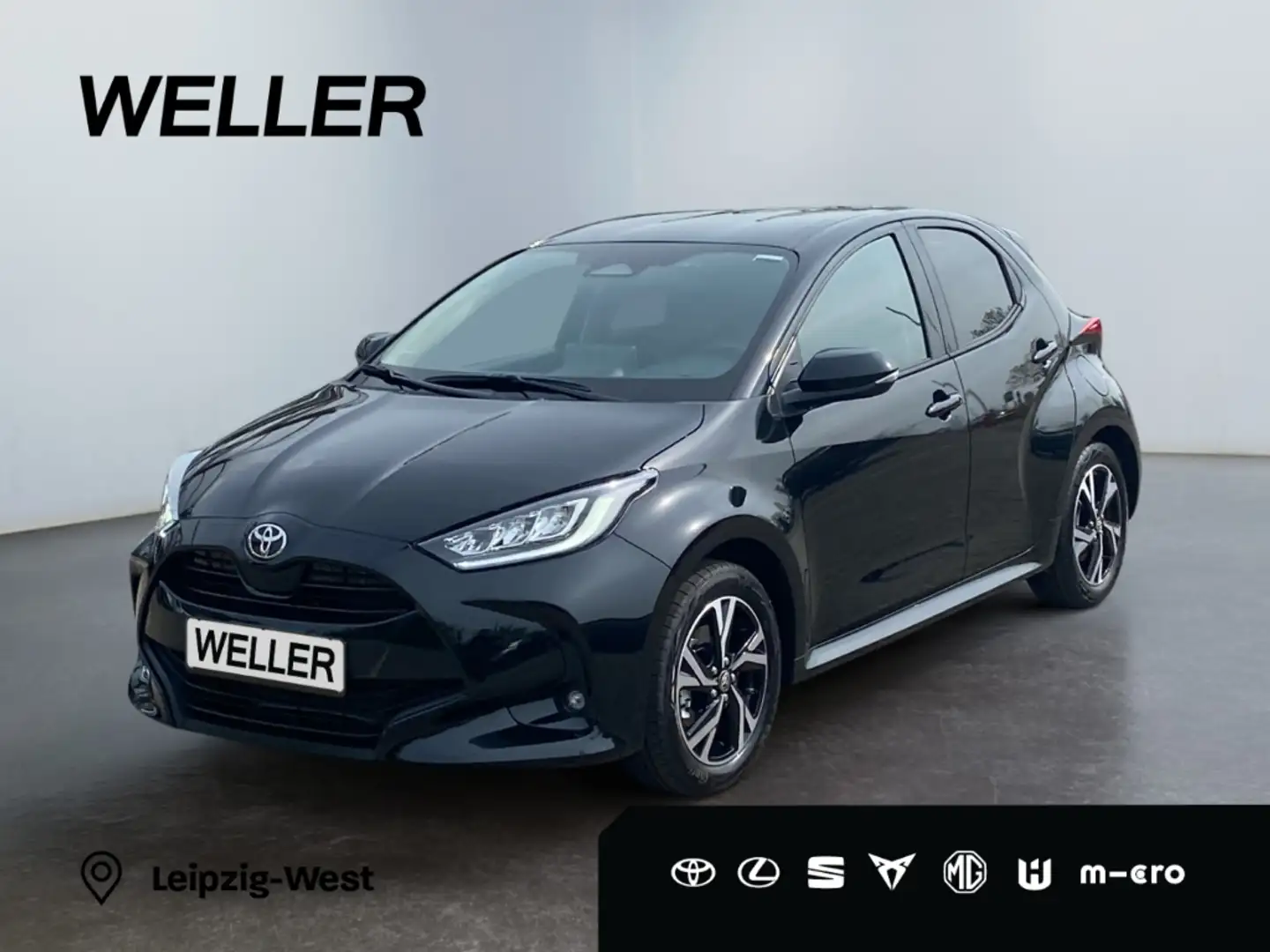 Toyota Yaris Hybrid 116 1.5 Teamplayer *LED*CarPlay*CAM* Schwarz - 1
