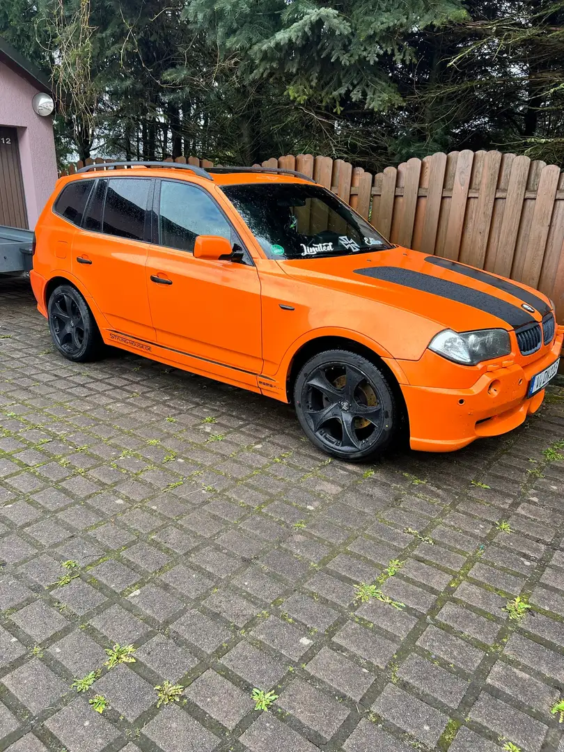 BMW X3 3.0d Aut. Narancs - 1