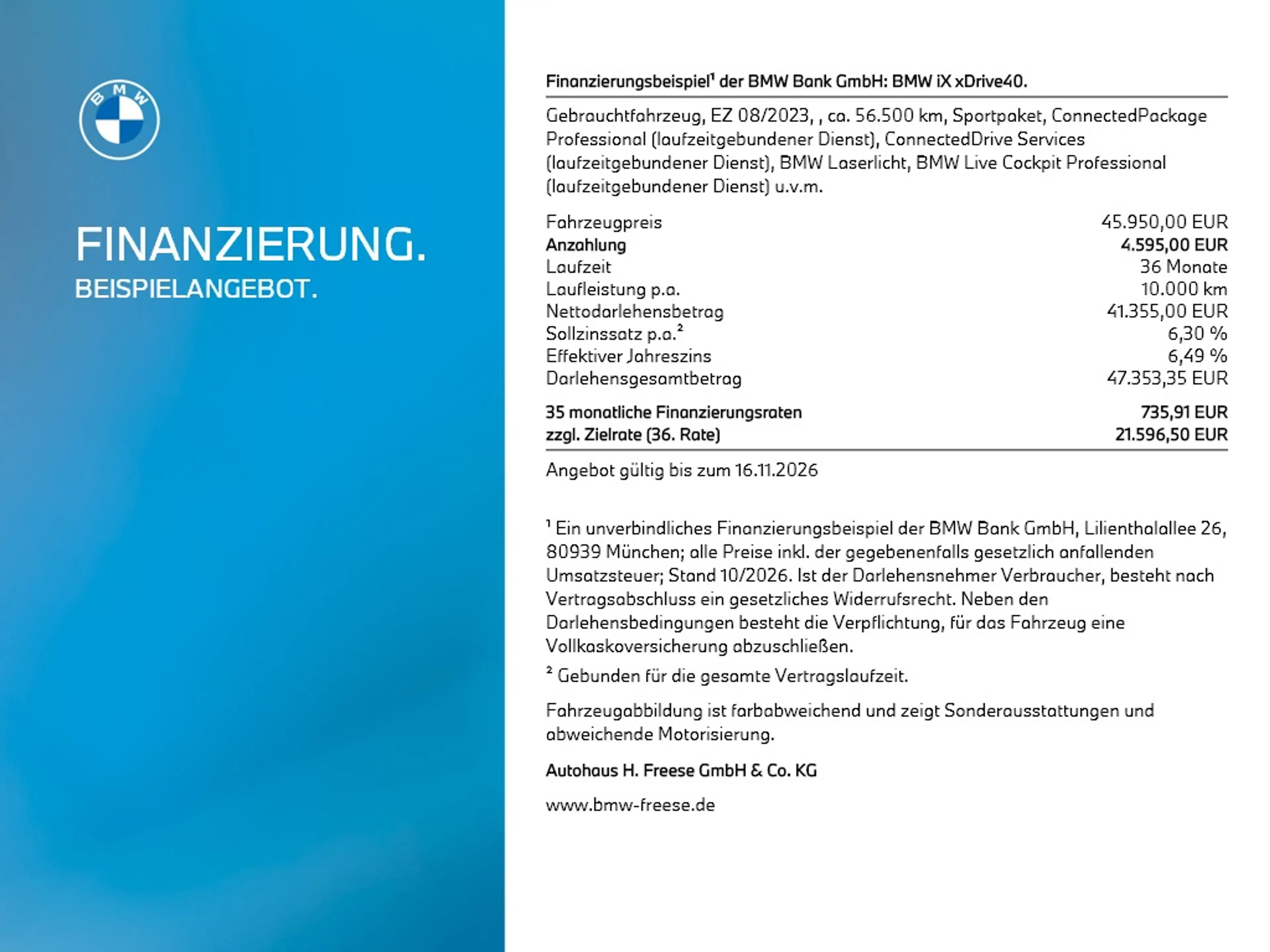 BMW iX xDrive40 AHK Laser 360° STANDHZ HEAD-UP PANO — photo 12