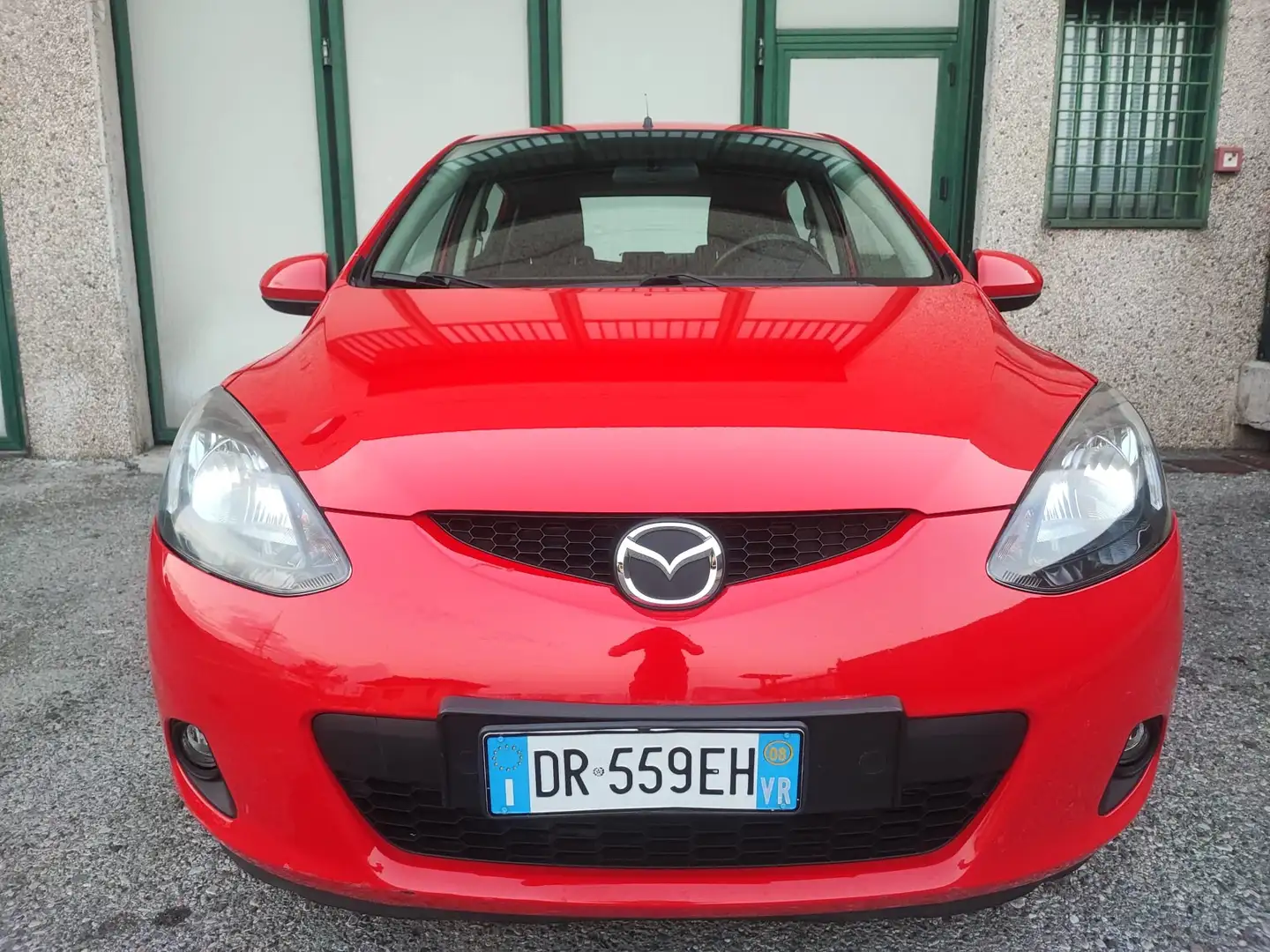 Mazda 2 1.4 DIESEL 5 PORTE NEOPATENTATI 125000 KM 2008 Rood - 2