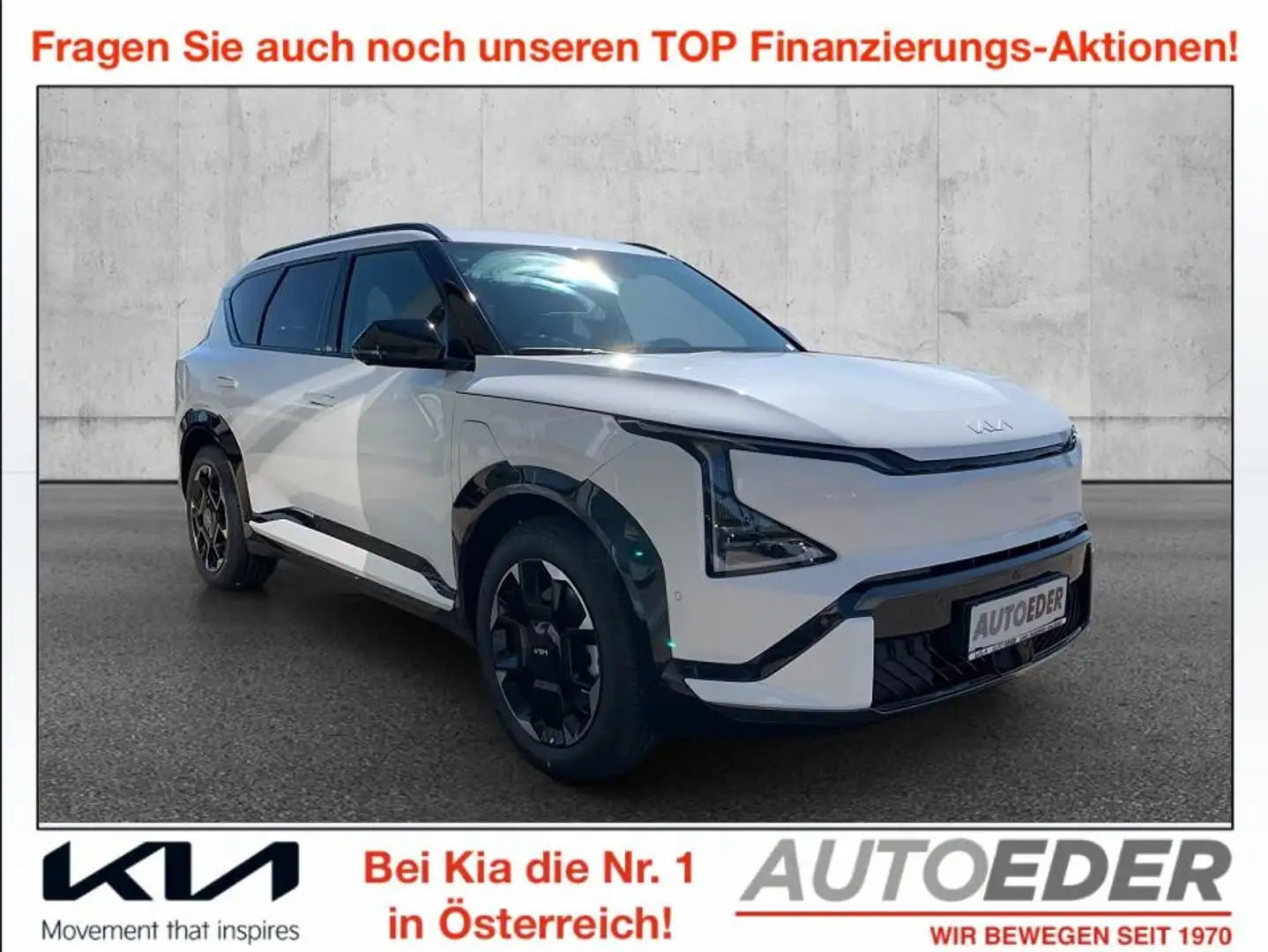 Kia EV5 265 AWD 81,4kWh GT-Line Weiß - 1