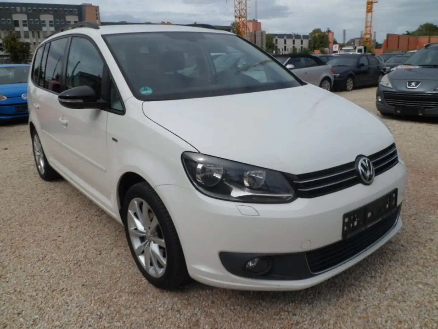 Volkswagen Touran Match *SCHECKHEFT;ALUFELGEN;KLIMA;SH* Weiß - 2