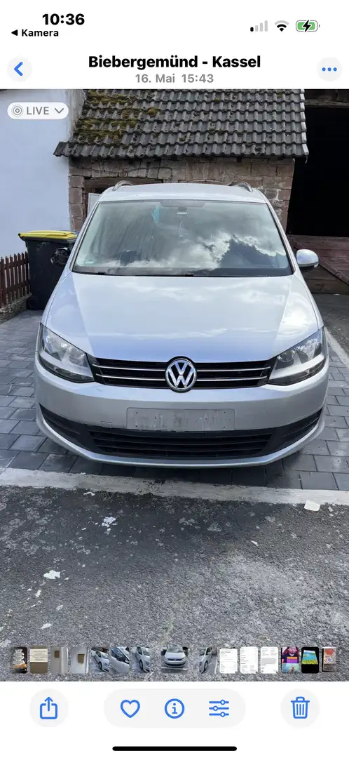 Volkswagen Sharan 2.0 TDI BlueMotion Technology Trendline Silber - 2