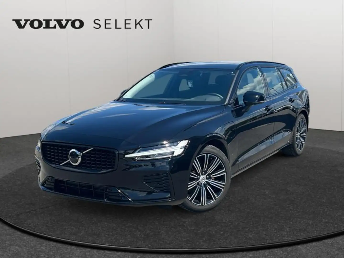 Volvo V60 T6 Plus Dark / Hybride Gris - 1