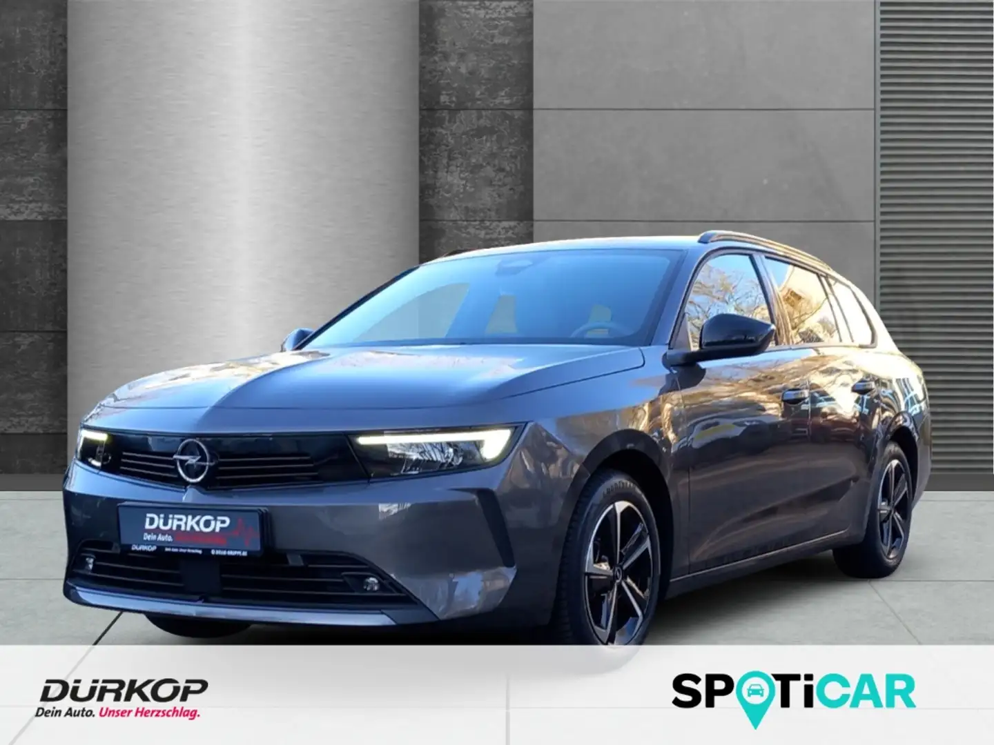 Opel Astra ST Enjoy 1.2T LED Komfort+Tech-Paket Apple CarPlay Grijs - 1